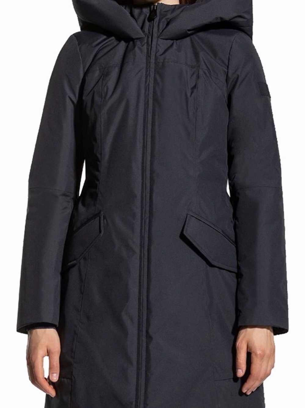 Peuterey Women's Black Hooded Ski Parka